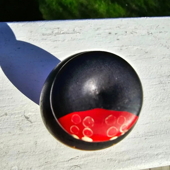 VTG Japanese Bobble Heads KOKESHI Wood Dolls Toys Hand Painted Kimono Craft - Picture 12 of 14